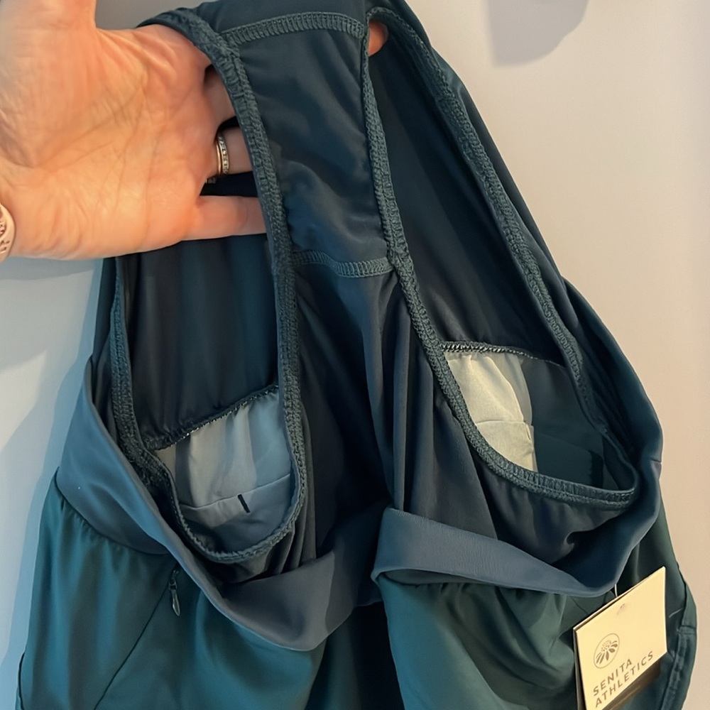 SENITA ATHLETICS Women's Teal Shorts - Picture 8 of 8